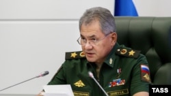 Russian Defense Minister Sergei Shoigu (file photo)