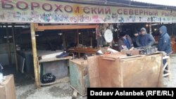 Сьлж-ГIалина йистера "Северный" олу базар.