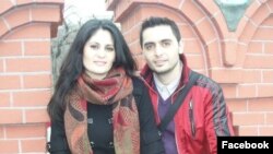 Марат Уелданов-Галустян с сестрой Марианной Мирзоян (Фотография из соцсети Facebook)