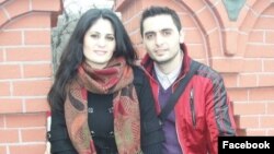 Марат Уелданов-Галустян с сестрой Марианной Мирзоян (Фотография из соцсети Facebook)