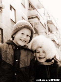 Вольга Класкоўская і Аляксандар Класкоўскі, 1987. З сямейнага архіву