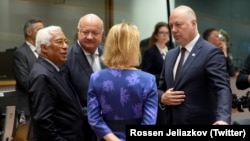 Премиерът Росен Желязков по време на срещата на евролидерите в четвъртък