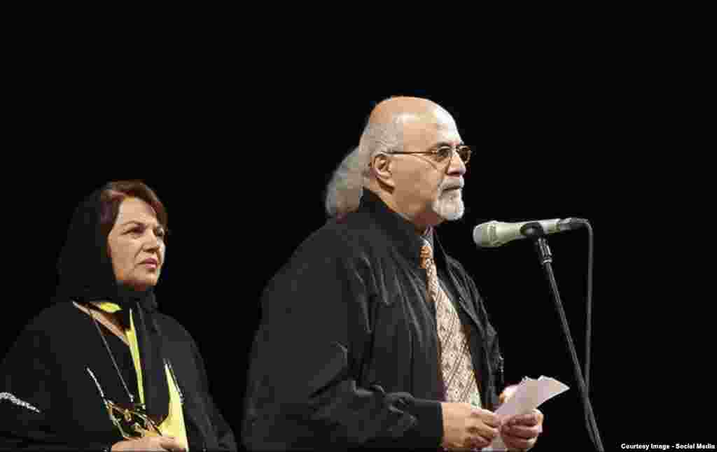 بهروز غریب&zwnj;پور و سیمین غانم