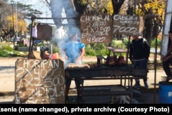 Вулічная ежа ў Буэнас-Айрэсе