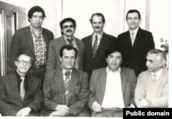 Ervin Ümerov zenaatdaşları ile