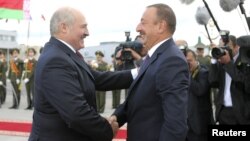 Alyaksandr Lukashenka və İlham Əliyev