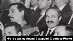 Юры Захаранка і Аляксандар Лукашэнка 