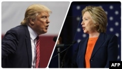 АКШ президенттигине талапкерлер Дональд Трамп жана Хиллари Клинтон