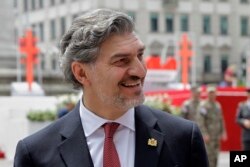 Президент Грузії Міхеїл Кавелашвілі на святкуванні Дня незалежності Грузії. Тбілісі, 26 травня 2025 року