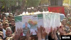  مراسم خاکسپاری سرتیپ دوم پاسدار عبدالرضا مجیری