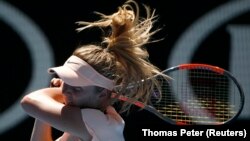 У чвертьфінальному матчі Еліна Світоліна (на фото) переграла німкеню Анджелік Кербер