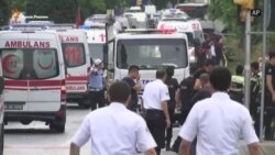 Истанбулда полиция автобусы шартлады