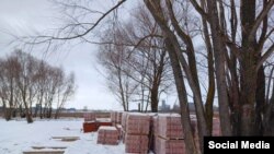 Стройматериалы на берегу Казанки