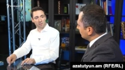 Айк Марутян в студии Азатутюн ТВ, Ереван, 7 сентября 2018 г.