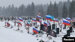 Поховання вбитих на війні громадян Росії, Санкт-Петербург, фото ілюстративне