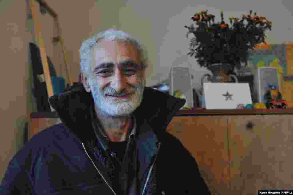 Armenia -- Homeless people in one of Yerevan's shelters, Yerevan, 13Dec2012