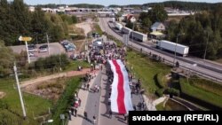  Польша менен Беларустун чек арасы. Кузница бекети. 2020-жылдын сентябрында тартылган сүрөт.