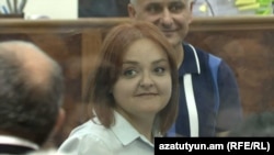 Armenia - Lidya Mantashian stands trial in Yerevan, August 20, 2025.