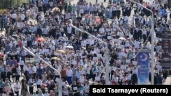 Митинг в Грозном (архивное фото)