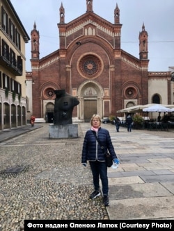 Віра Мудра за кілька днів до смерті