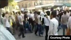 عکس منتسب به اعتراض‌های هفته گذشته ارومیه است