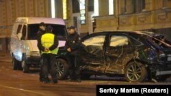 Місце ДТП у Харкові, 18 жовтня 2017 року 