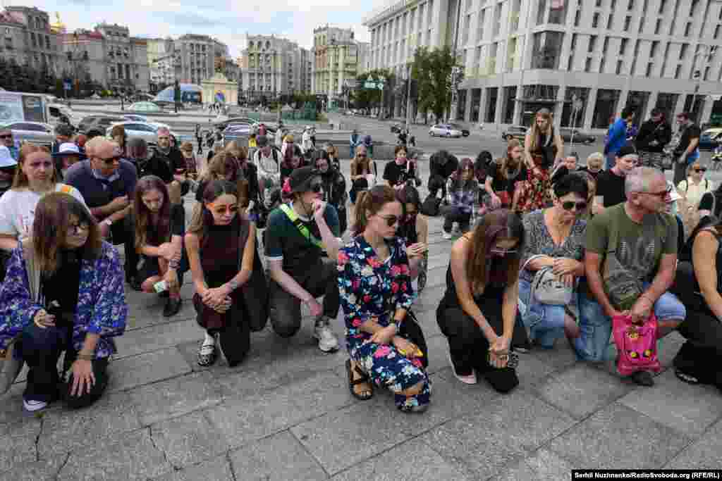 Поховали загиблу журналістку на Байковому кладовищі у Києві