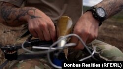 Против штурмовиков на мотоциклах, как правило, бойцы используют либо кумулятивные, либо осколочные боеприпасы