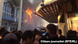 Ёнғин “Бек Барака” бозори дарвозаларидан бири ёнида жойлашган “Реал Кар Сервис” номли ошхонада чиққан.