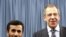 Вазири умури хориҷаи Русия Сергей Лавров ҳини дидор бо раисҷумҳури Эрон Маҳмуди Аҳмадинажод 