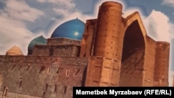 Кул Кожо Ахмет Ясавинин күмбөзү. 

(Кимсанбай Абдыразак уулунун китеби)