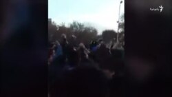 شعار روحت شاد رضا شاه در قم