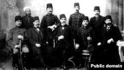 اعضای رهبری «کمیته اتحاد و ترقی» که در جریان یک کودتای نظامی در سال ۱۹۱۳، به قدرت غالب در حکومت ترکان جوان تبدیل شدند.