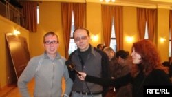 Свой творческий вечер Родион Мариничев провел в тандеме с тбилисским поэтом Дмитирием Лоскутовым