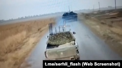 Ռուսական օպտիկամանրաթելային դրոնի արձանագրած կադր