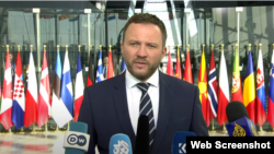 Міністар замежных спраў Эстоніі Маргус Цахкна. Архіўнае фота
