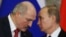 Президенти Білорусі Олександр Лукашенко та Росії Володимир Путін (архівне фото)