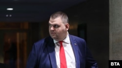 Санкционираният за корупция лидер на „ДПС - Ново начало“ Делян Пеевски, 22 май 2025 г.