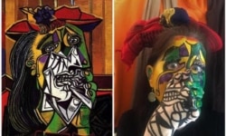 “Ыйлап отурган аял”, Пабло Пикассо.