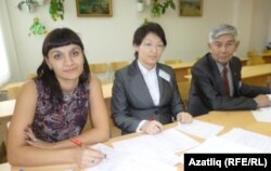 Жюри әгъзалары Лилия Фәизова, Гүзәл Фәйзуллина, Клим Садыйков