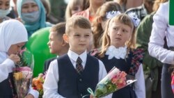 Яңа мәктәп бинасы ачылышында