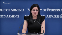 Հայաստանի ԱԳՆ մամուլի քարտուղար Աննա Նաղդալյան, արխիվ