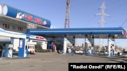 АЗС в Душанбе