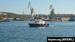 Порт в Севастополе, 15 октября 2019 года