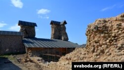 Кансэрвацыя Крэўскага замку. Агульны выгляд, 2020 год