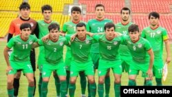 Молодежная сборная Таджикистана по футболу. Фото с сайта ФФТ