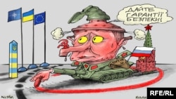 Політична карикатура художника Олексія Кустовського