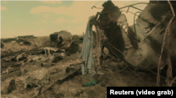 Уламки збитого ІЛ-76 у 2014 році