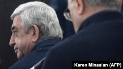 ՀՀ երրորդ նախագահ Սերժ Սարգսյանը դատարանում, արխիվ