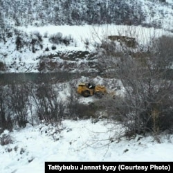 Место трагедии.